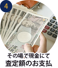 出張買取の流れ4