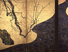 紅白梅図屏風