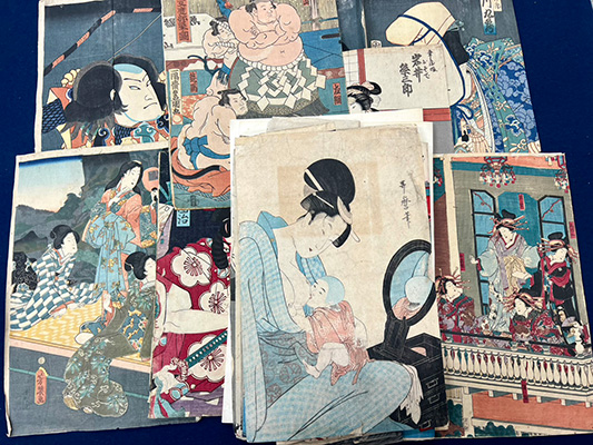 浮世絵多数 買取実績写真
