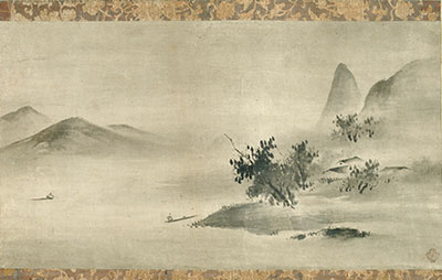 狩野元信 水墨画