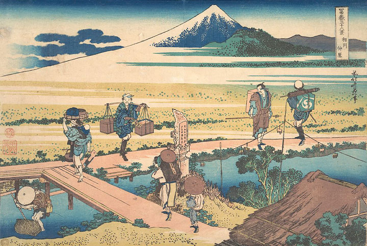 冨嶽三十六景　相州仲原